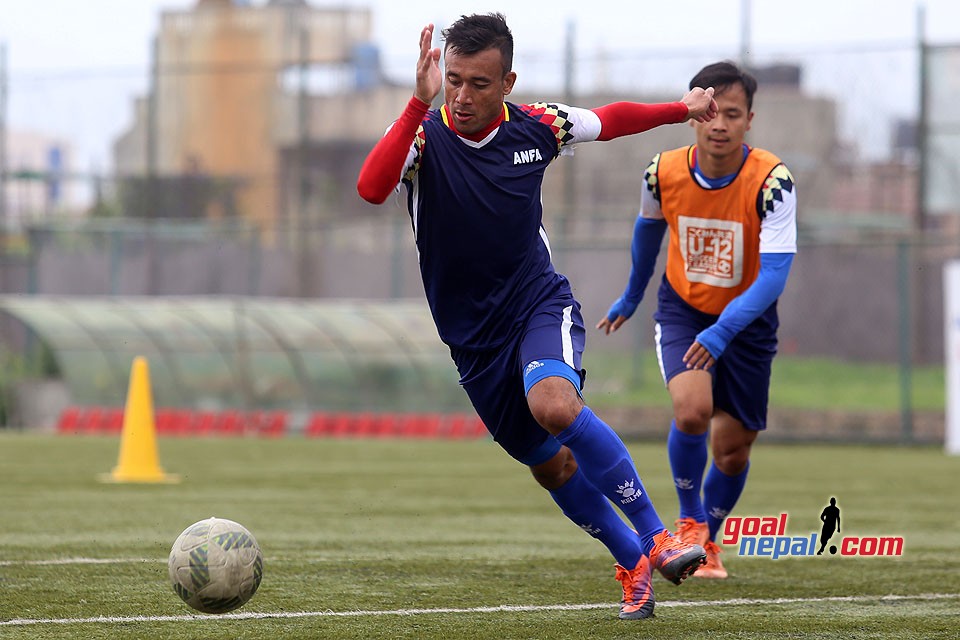 Nepal National Team's Training Session For Asian Games & SAFF