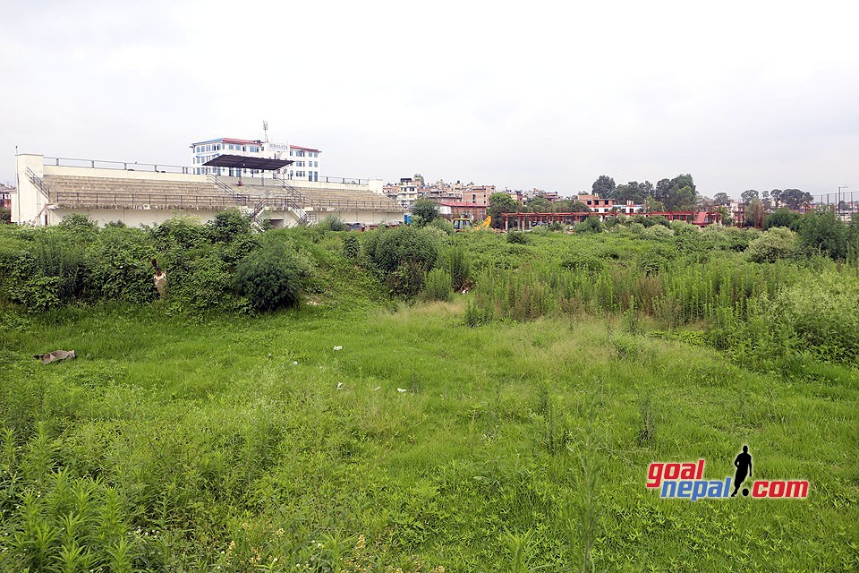 Chyasal  national stadium is being ready for constructed
