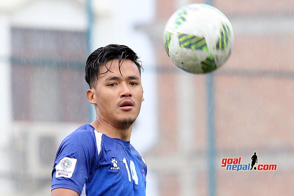 Bikram Lama starts training with ball