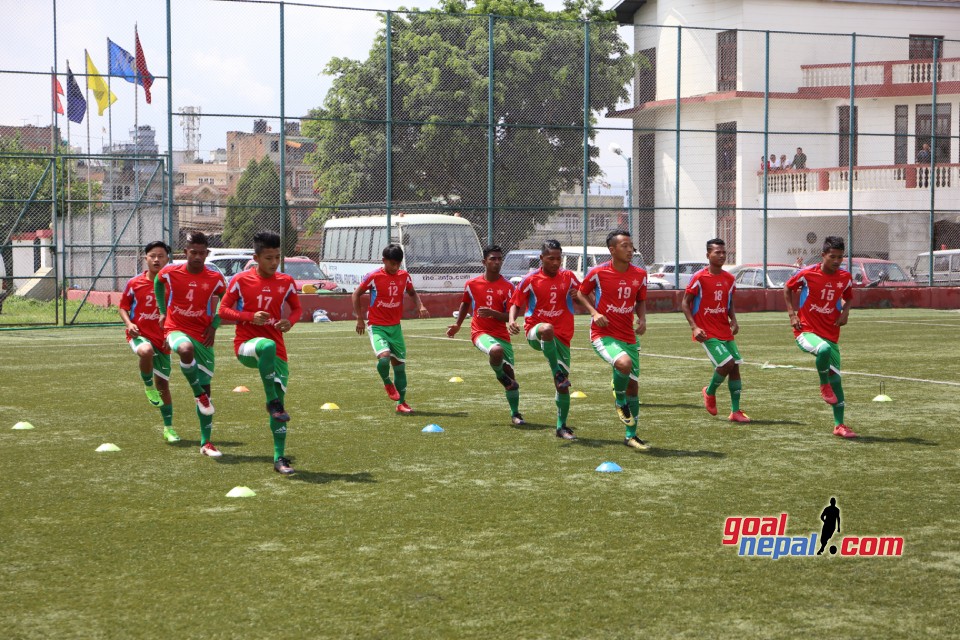 Lalit Memorial U18 Championship: Tribhuwan Army Club Vs Brigade Boys