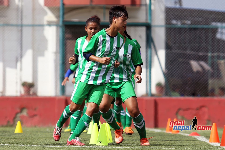 U-15 Womens Traning