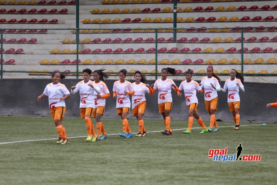 Right Honourable Vice President Women's National League Footbal Tournament:  Nepal APF Club Vs Kathmandu
