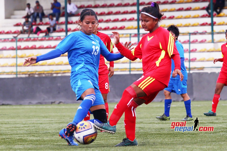 Right Honourable Vice President Women's National League Football Tournament : Rautahat Vs Nepal Police Club