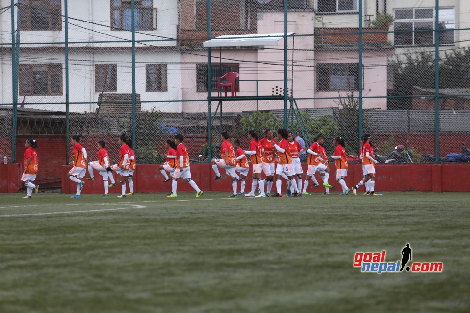 Right Honourable Vice President Women's National League Footbal Tournament:  APF Vs Tribhuwan Army Club