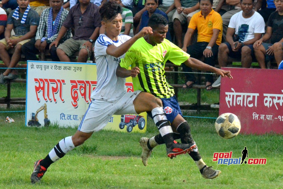 18th Lisnu Cup : Western Region Police Training Centre Vs Bhairav FC Photo Gallery