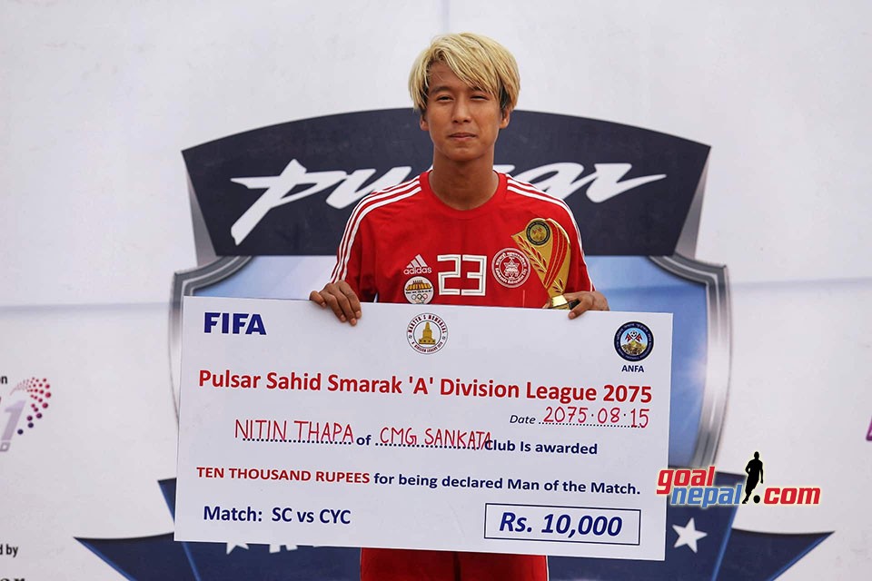 Pulsar Martyr's Memorial A Division League: Chayasal Youth Club Vs Sankata Club