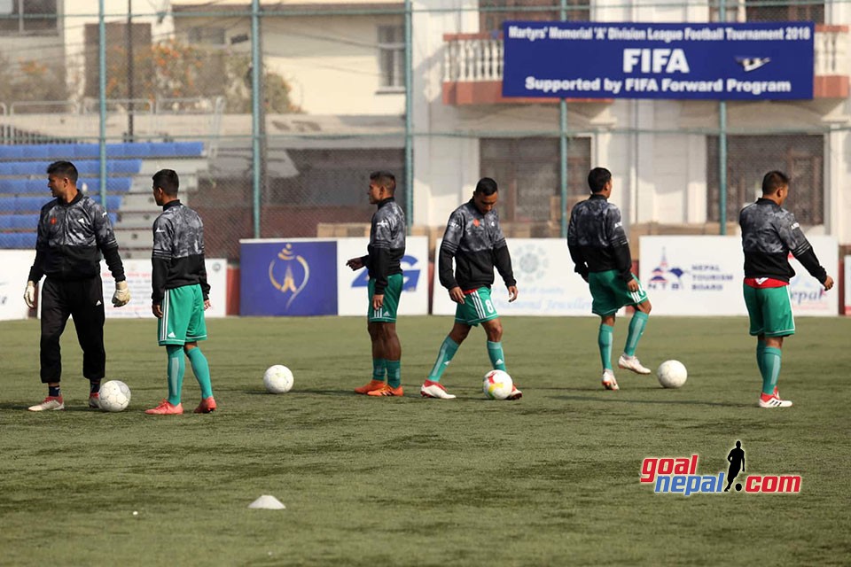 Pulsar Martyr's Memorial A Division League: Nepal Army Vs Friends