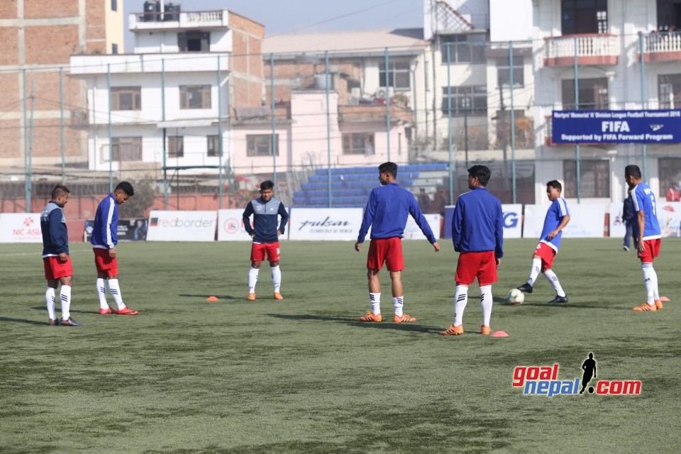 Pulsar Martyr's Memorial A Division League: Nepal Police Club Vs Friends Club