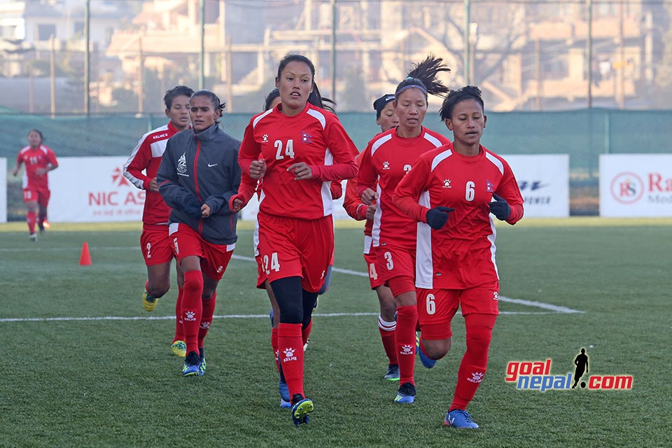 Women's  preparing  for SAFF