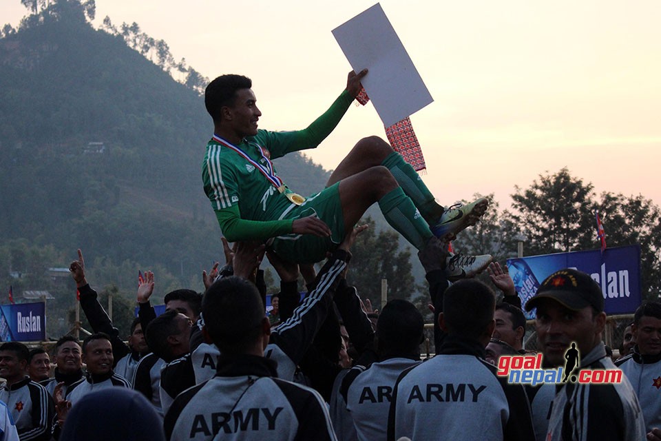 Nepal Army Enters Final Of Ruslan 10th Falgunanda Gold Cup