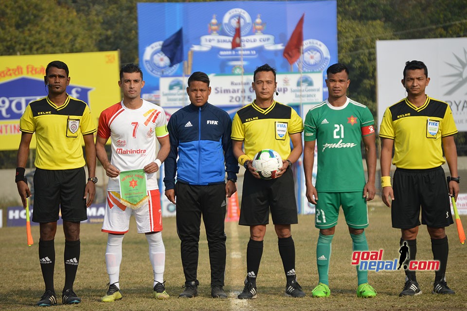 Ruslan 10th Simara Gold Cup: Nepal Army Vs Nepal APF