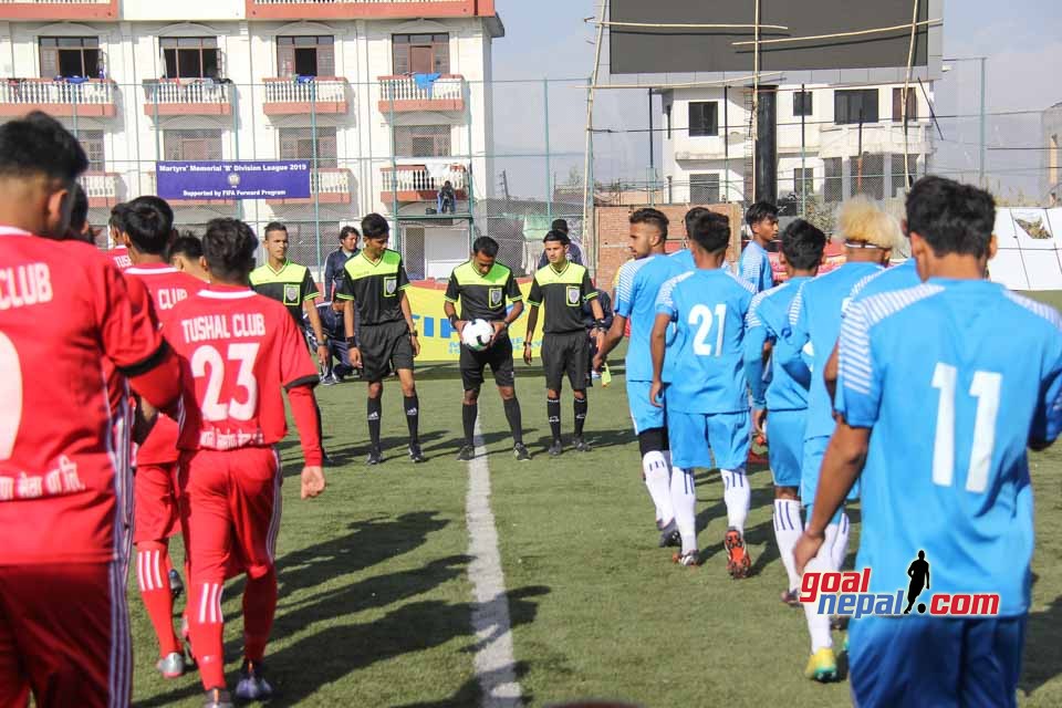 Martyr's Memorial B Division League: Tushal Youth Club Vs Pulchowk Sports Club