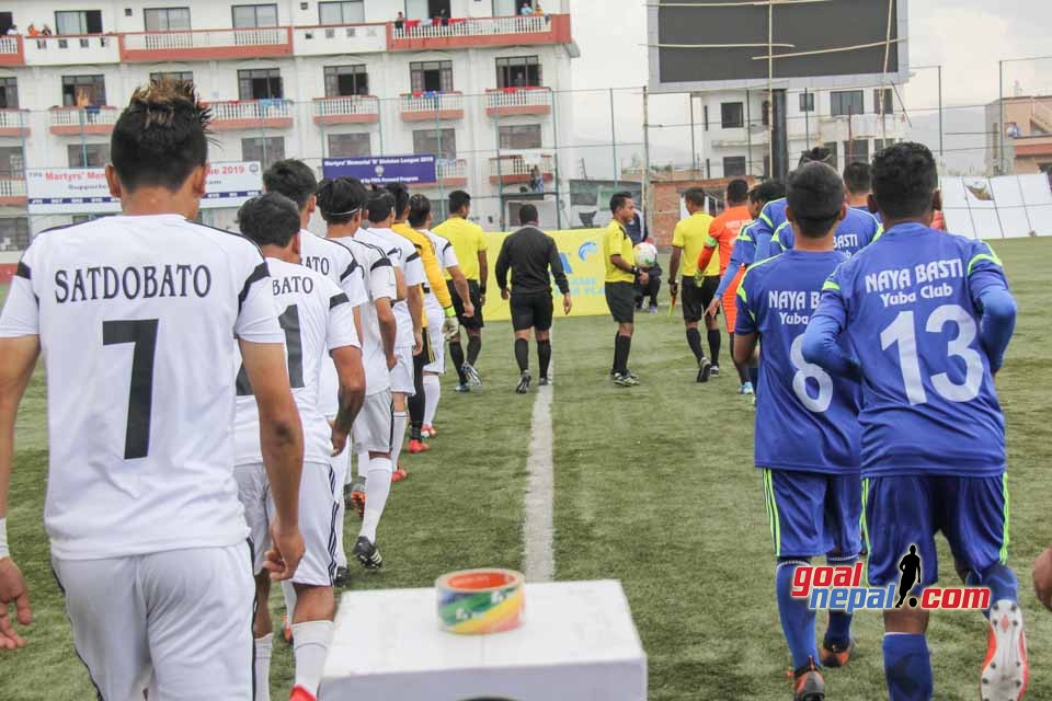 Martyr's Memorial B Division League: Satdobato Vs Nayabasti