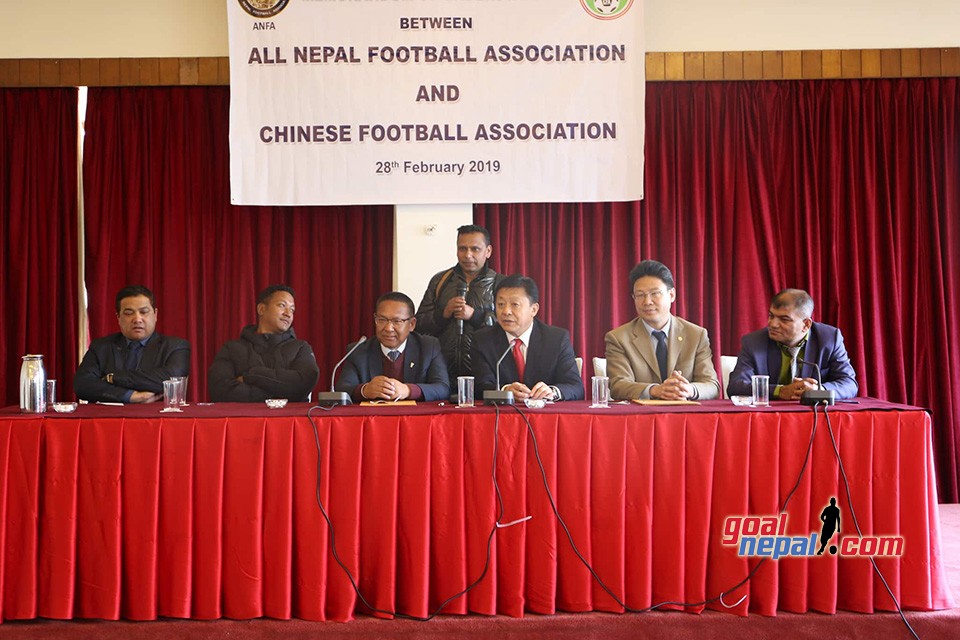 ANFA, Chinese FA Sign MoU For Football Development