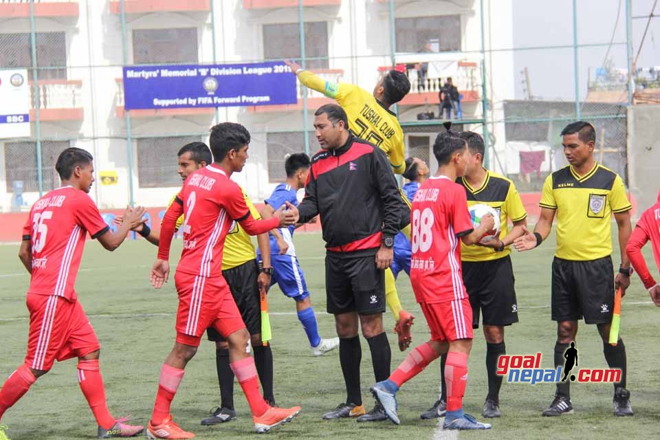 Martyr's Memorial B Division League Final Round: Tushal Vs Shree Bhagwati