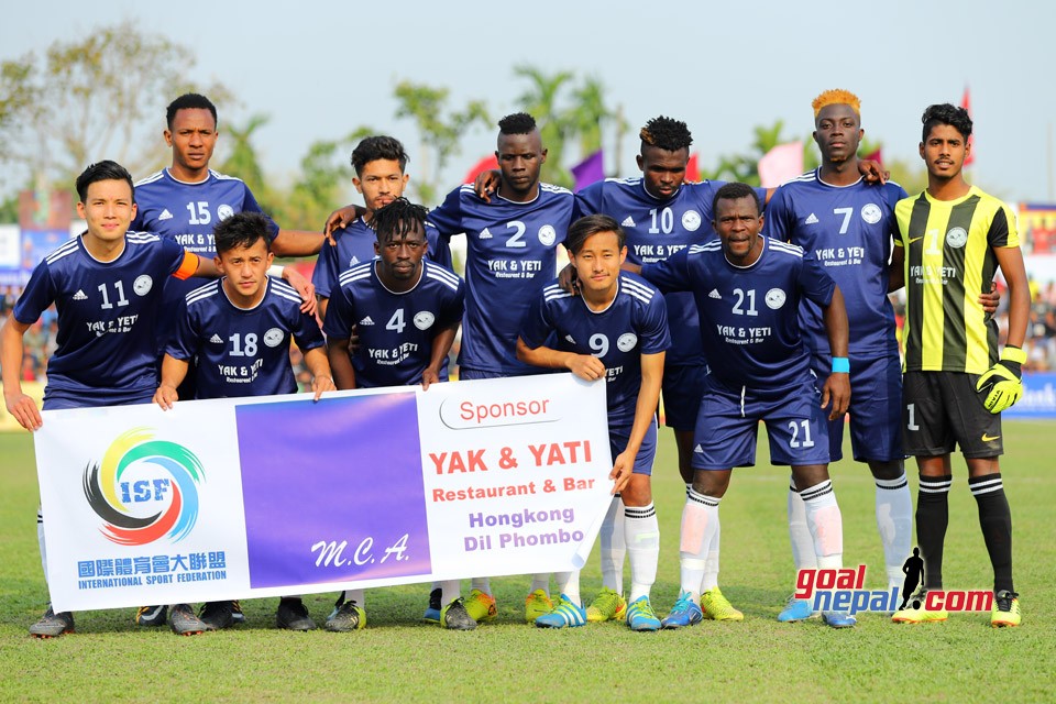 4th Mug Mug Jhapa Gold Cup:  Jhapa XI Vs Hong Kong Nepalese Academy