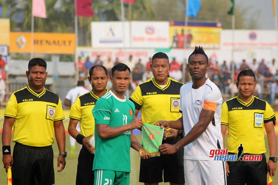 4th Jhapa Gold Cup SF: Nepal Army Vs Dauphins Team