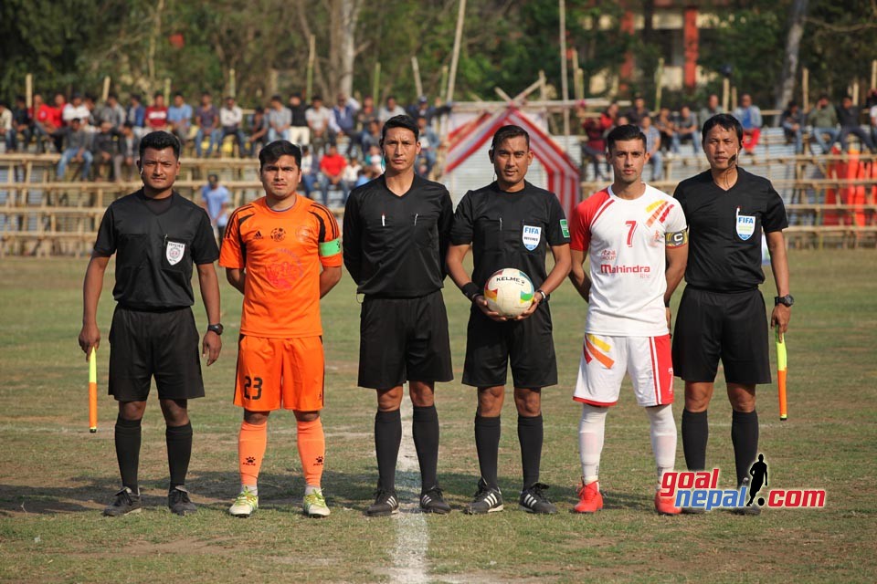 Bhugarva Cement Martyr’s Memorial Makwanpur Gold Cup: Himalayan Sherpa Club Vs APF