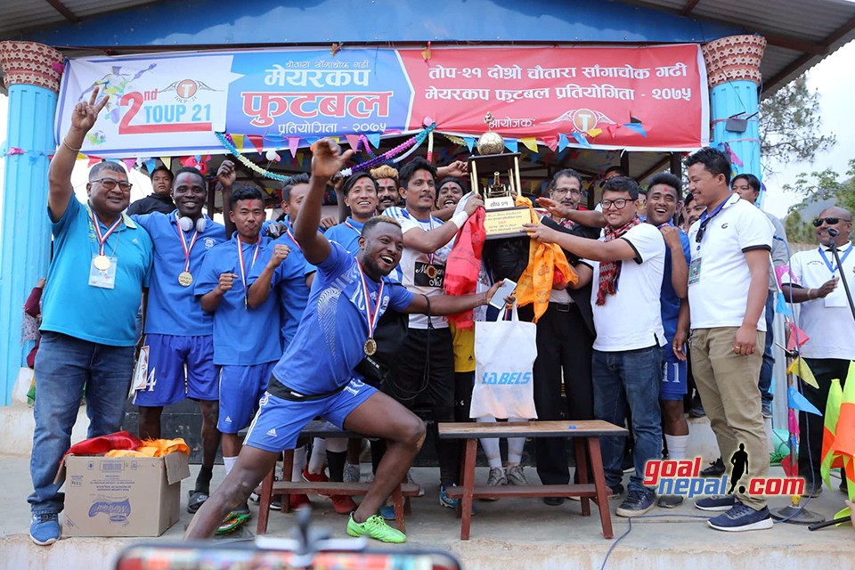 Sindhupalchowk: RCT Wins Title Of Chautara Sangagadhichowk Mayor Cup