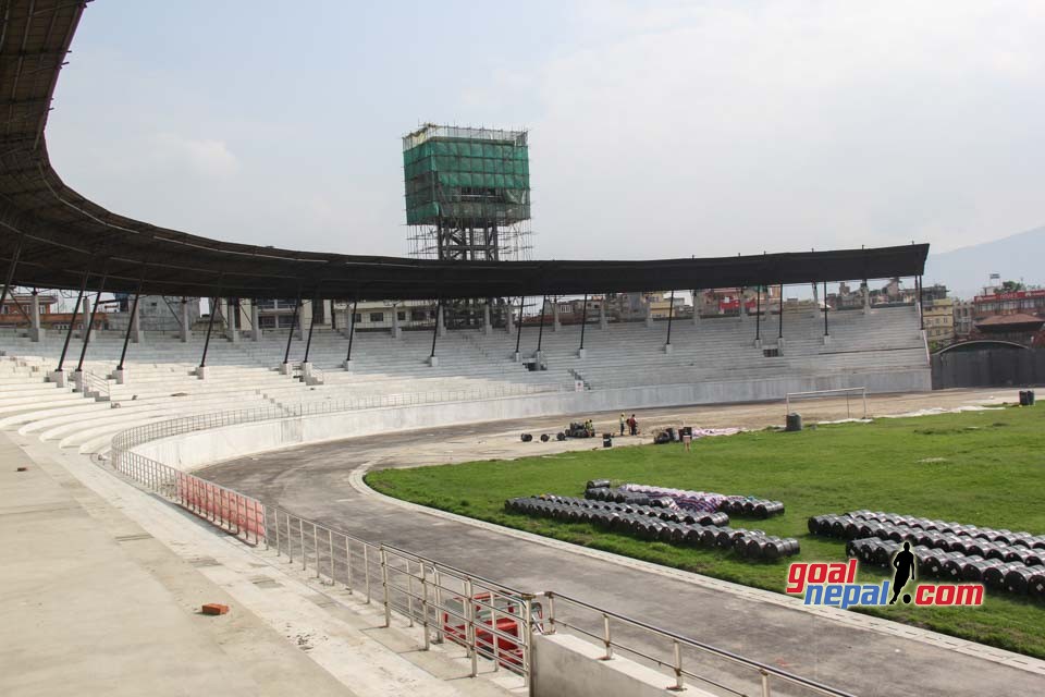 Dasharath Stadium Renovation Work In Last Phase