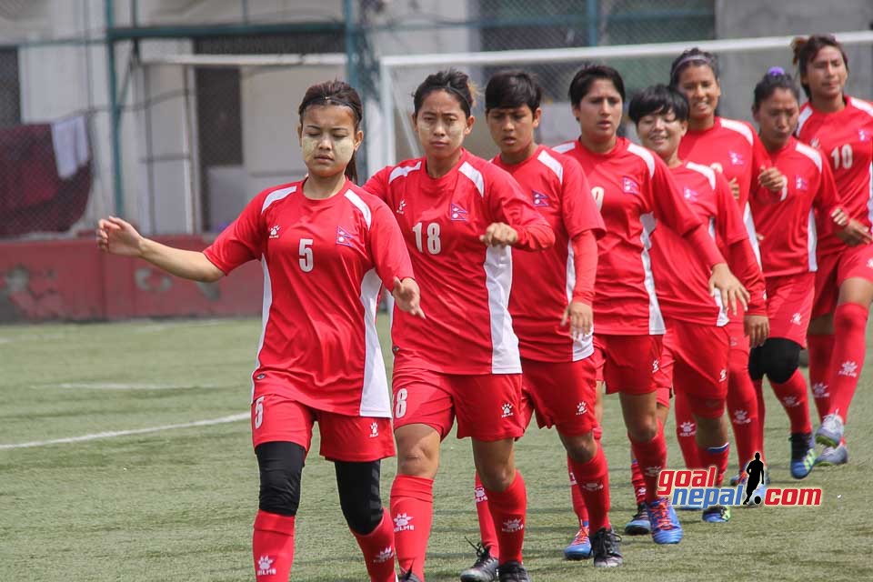 Nepal Trains For AFC U-19 Women’s Championship 2019 QFs Round 2