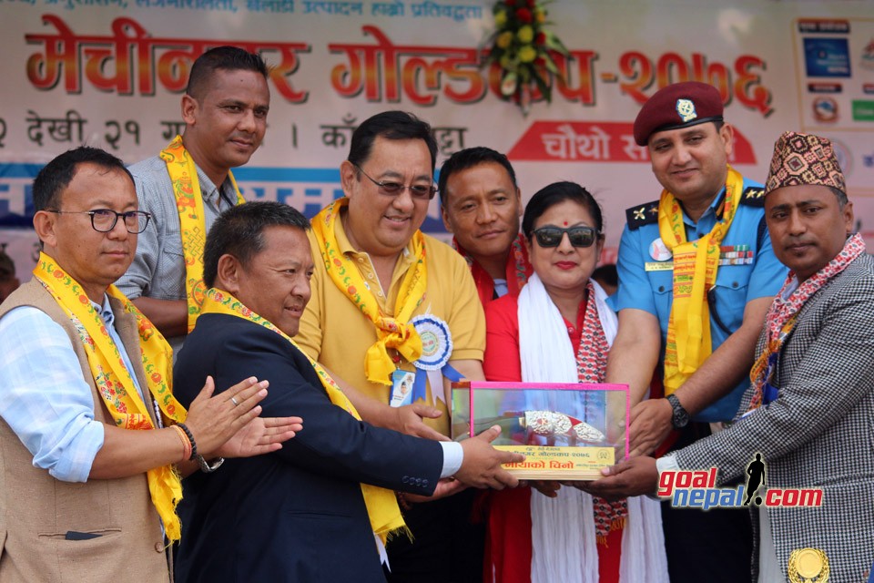Nepal Police Club Wins Title Of 4th Mechinagar Gold Cup