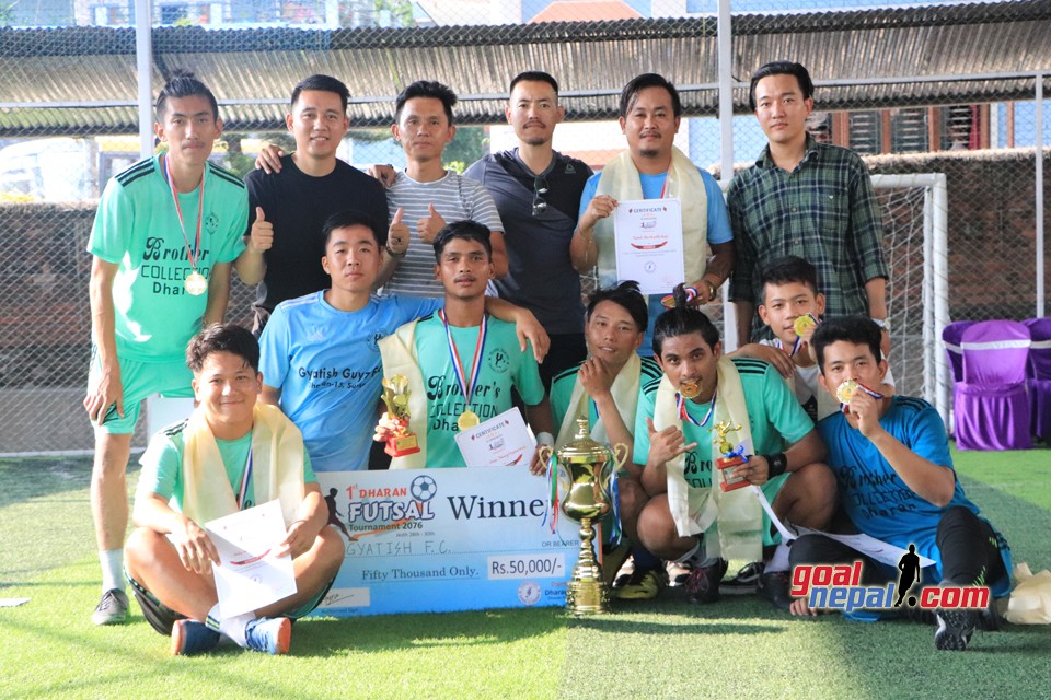 1st Dharan Futsal Running Cup 2076 Final: Gyatish Guys Vs Jyoti FC