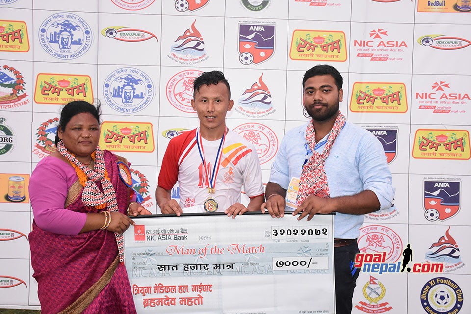 6th Rumpum Udayapur Gold Cup: Nepal APF Enters SFs