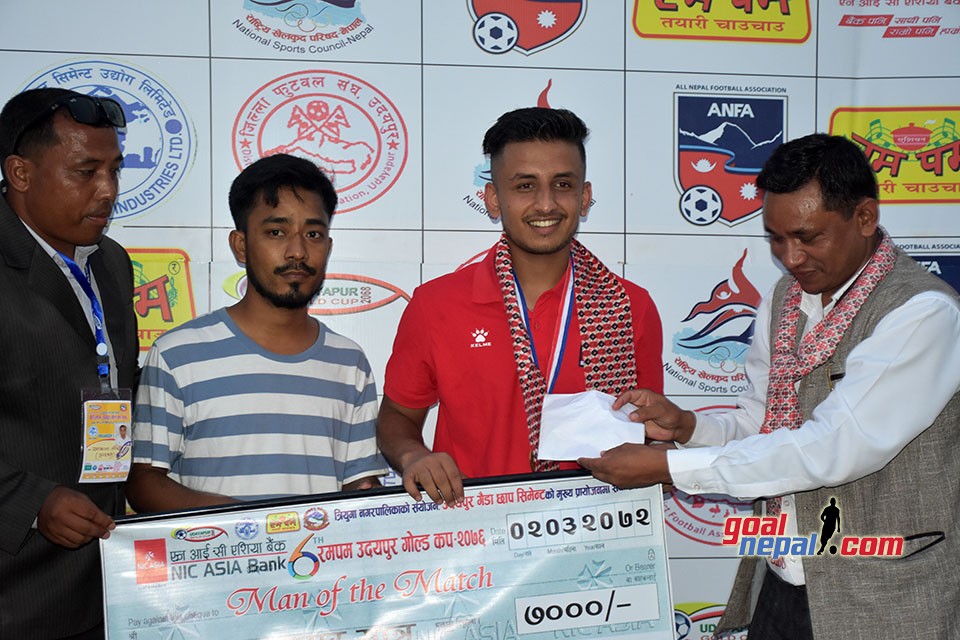 6th Rumpum Udayapur Gold Cup: Morang Beats NPC To Enter SFs