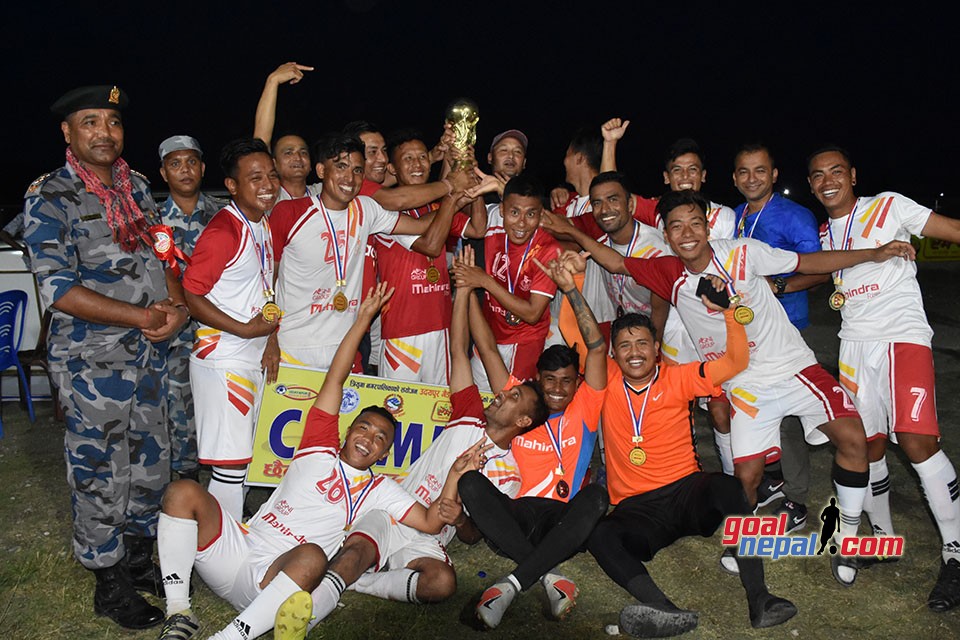 6th Rumpum Udayapur Gold Cup:  Nepal APF Wins Title
