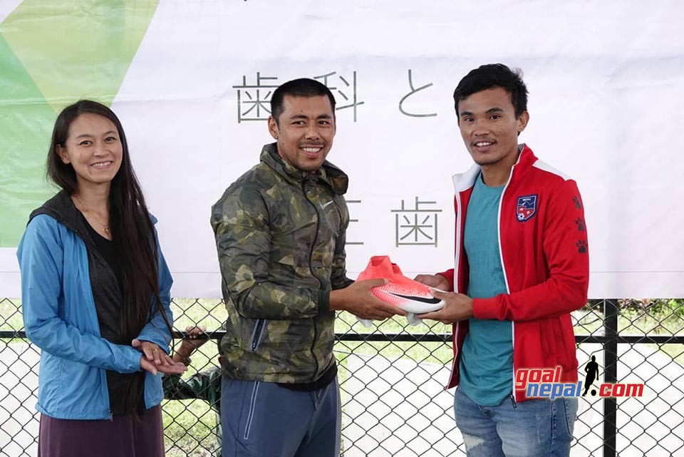 FC Reale World Distributes Football Boots To National Team Players, Kids