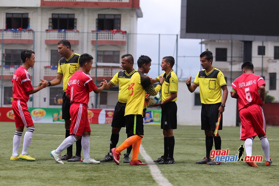 Kwiks Cup : Ekata James  School Vs Guheswori Secondary School