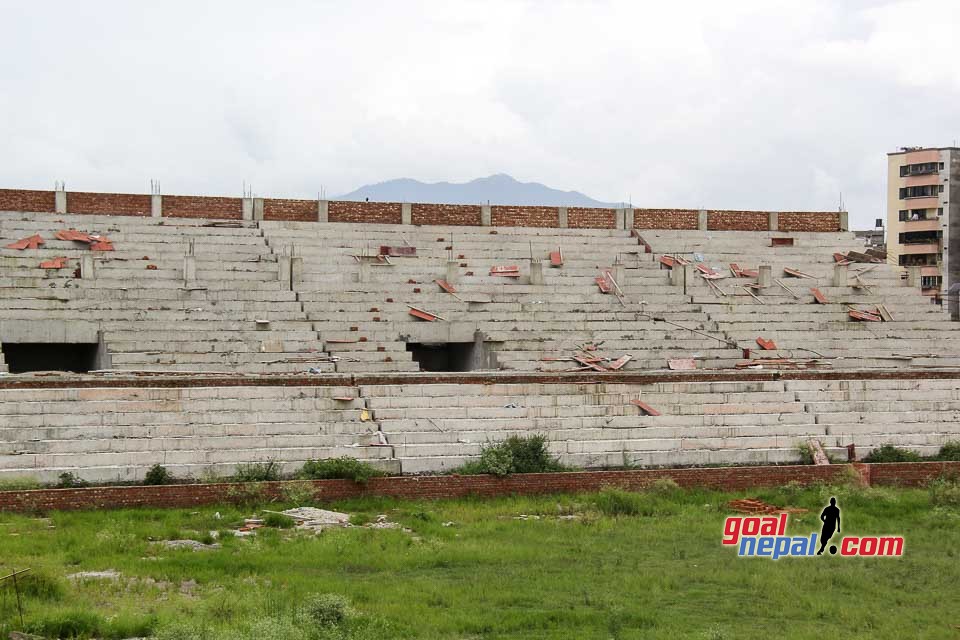 Slow Construction Of Chyasal Stadium - Follow Up
