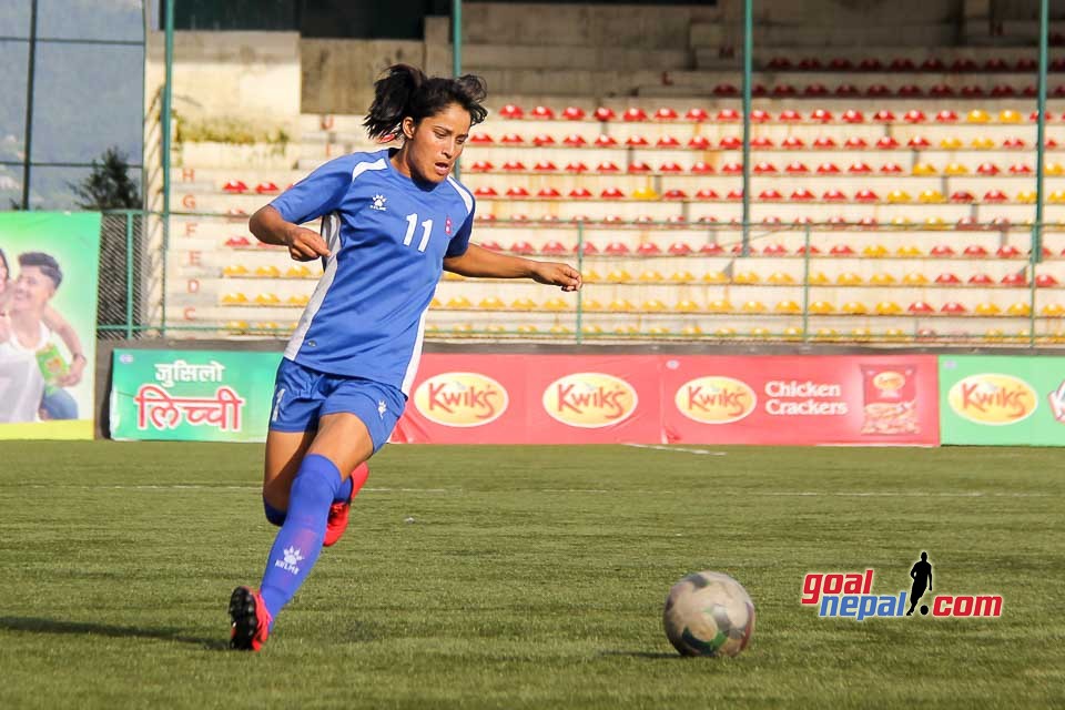 Nepal Women's Football Team Training Session