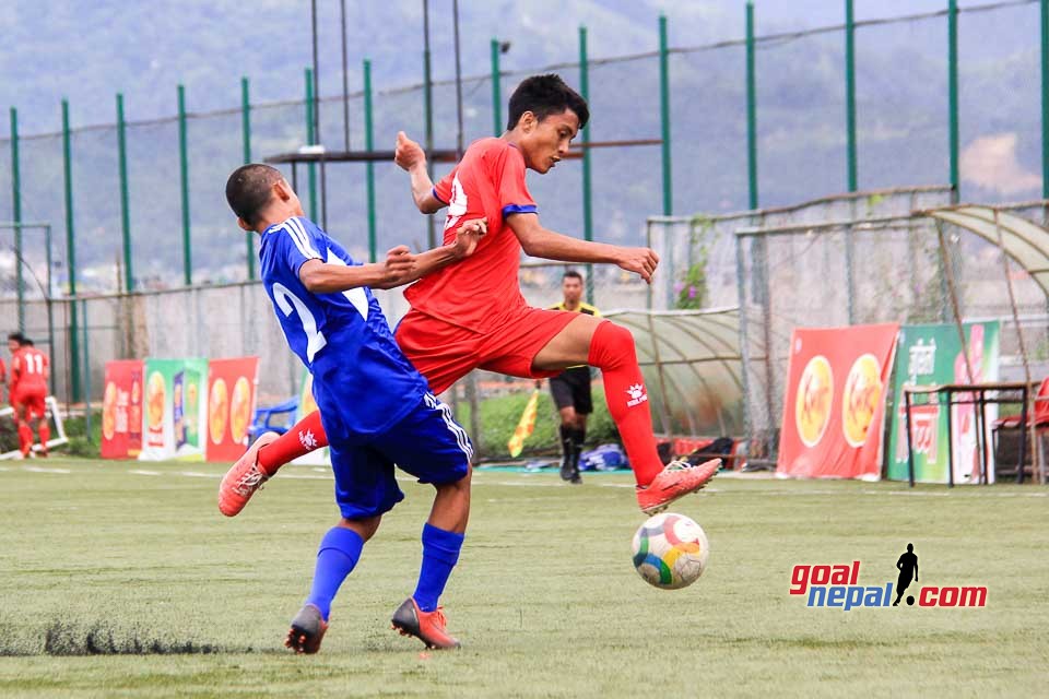 Nepal U-18 vs Nepal U-15 Friendly Match