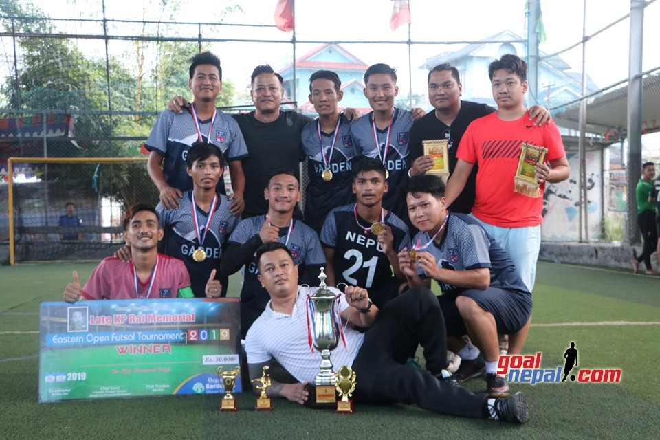 Garden FC Wins Title Of KP Rai Memorial Futsal Tournament