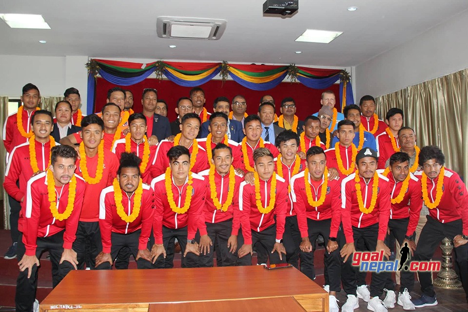 ANFA Bids Kuwait Bound National Team Farewell