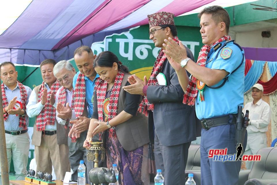 1st Chitwan Veterans Cup  Kicks Off