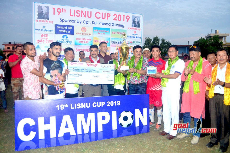 Pharsatikar Yuwa Club WIns Title Of 19th Lisnu Cup (Photos)