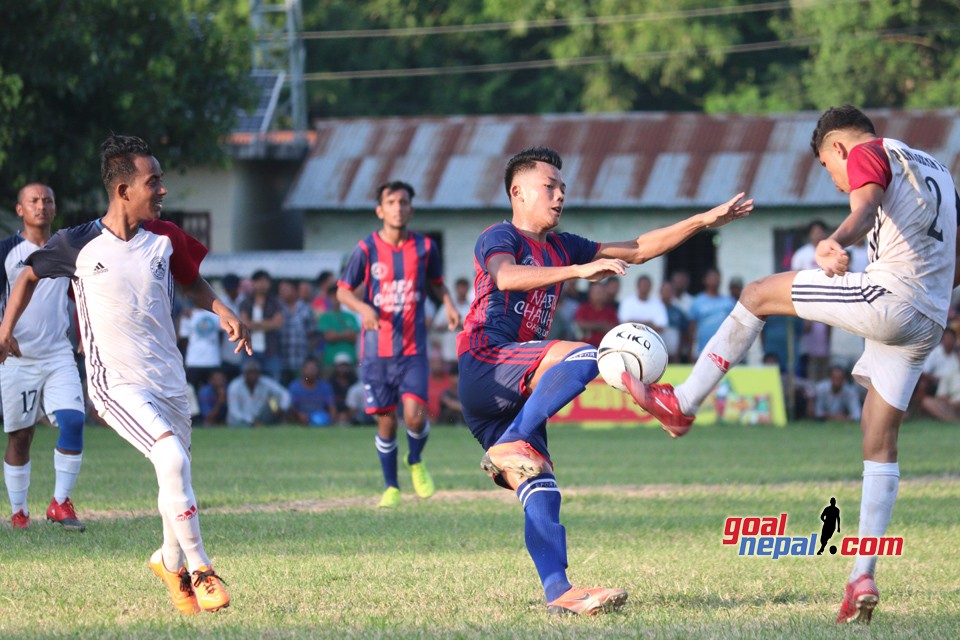 1st Waiwai Barahakshetra Goldcup 2076: Panchayan Fc vs Santinagar FC