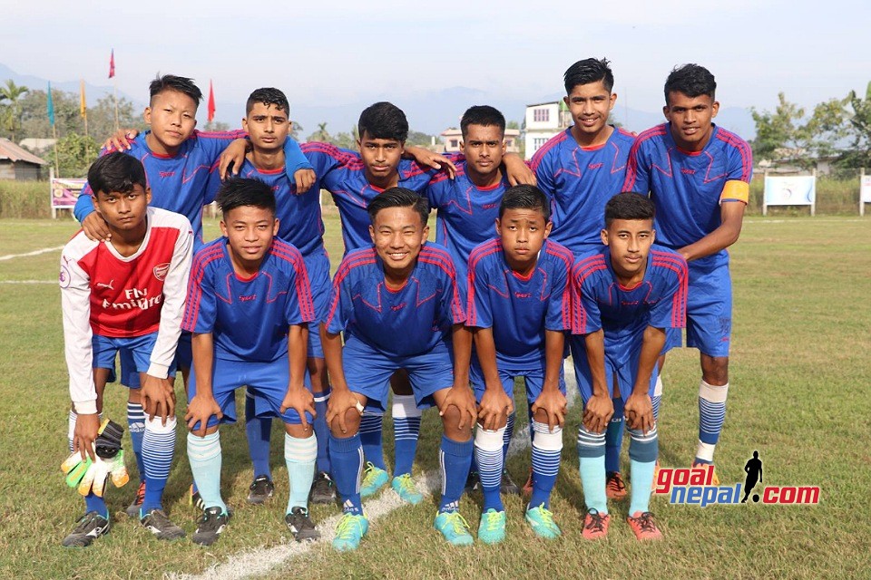 Sunsari: Sky English School enters QF of Inter School Football Tournament