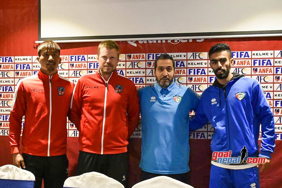 Nepal Vs Kuwait In Thimpu - Pre Match Conference
