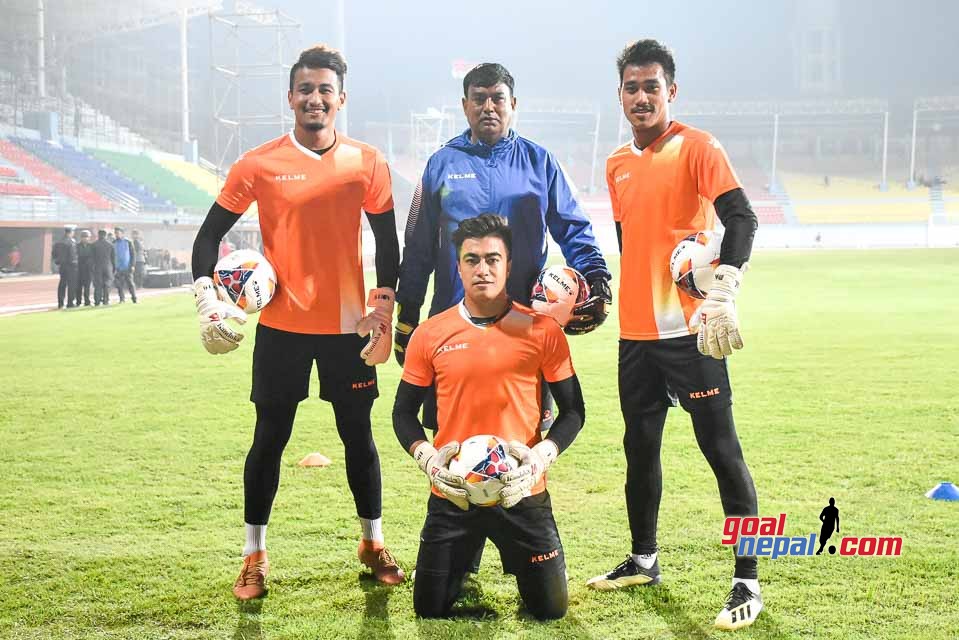 Nepal U23 Team Trains Under Lights At Dasharath Stadium