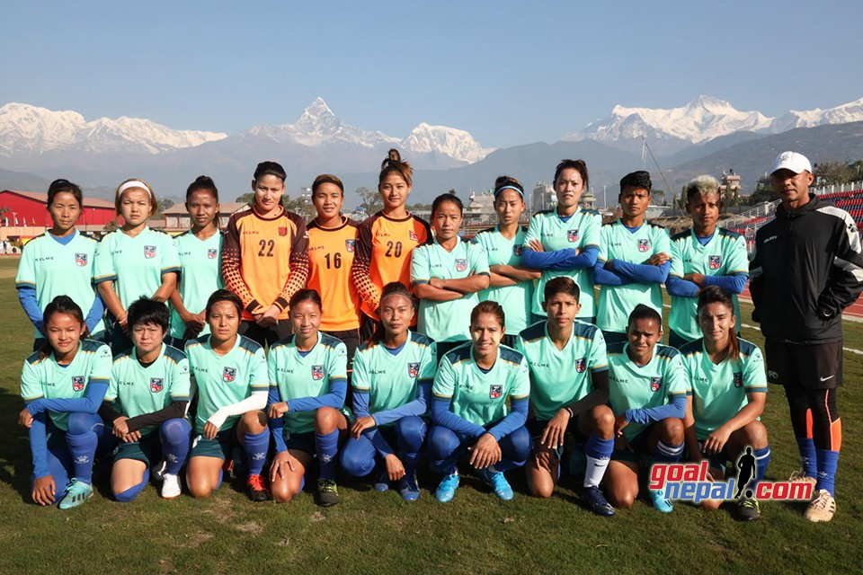 Nepal Women's Team Holds Training Session At New Pokhara Stadium