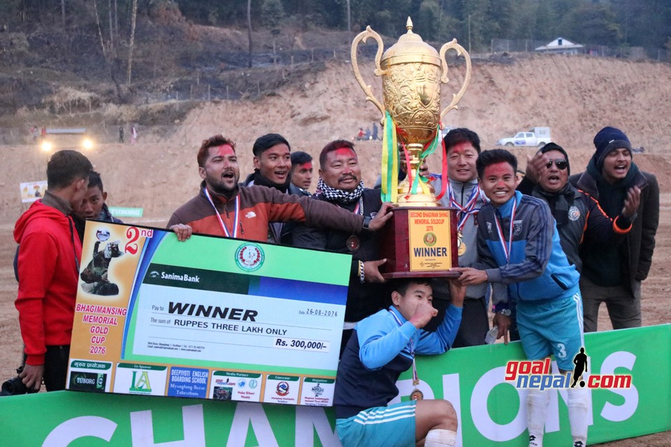 Terathum: Jalthal FC Jhapa Wins Title Of 2nd Bhagiman Singh Memorial Cup
