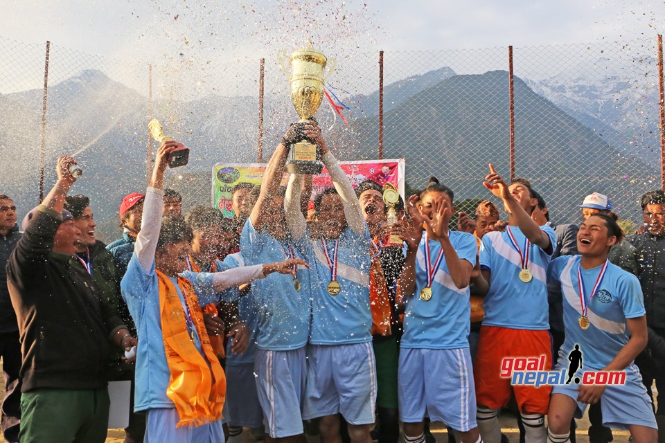 Ward no.3 Bhotang Win the title of  Pachpokhari Rural Munuciplity President Cup