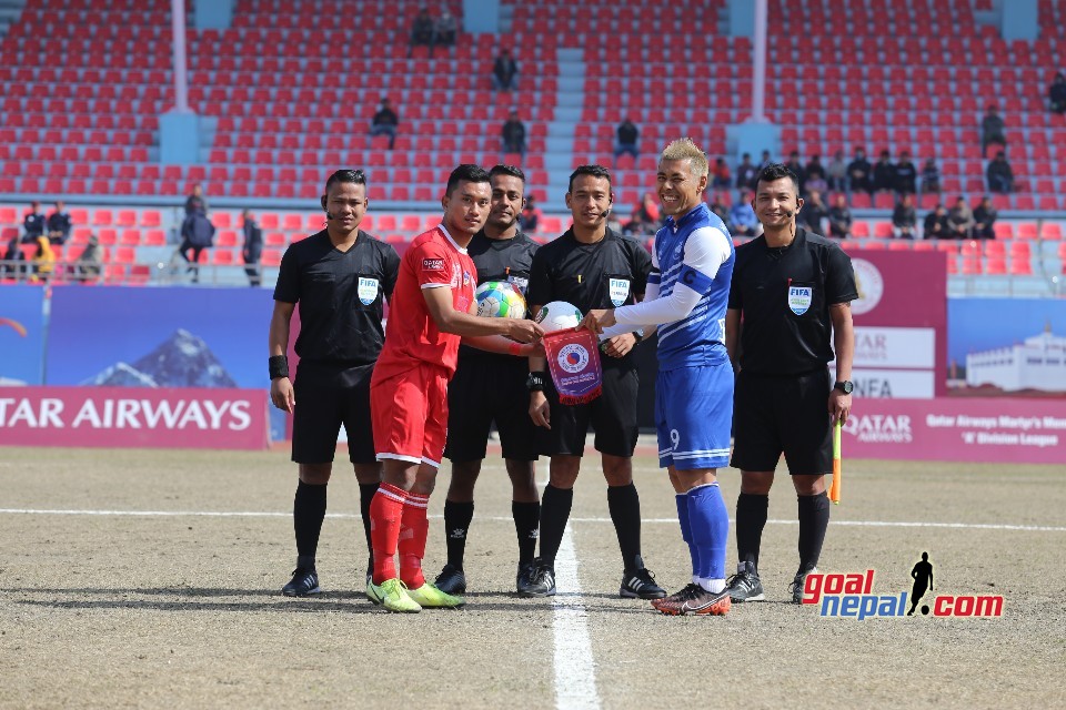 Qatar Airways Martyr's Memorial 'A' Division League: Friends Club Vs Chyasal Youth Club