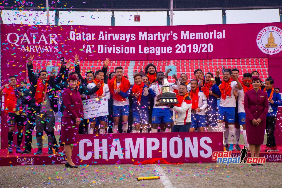 Qatar Airways Martyr's Memorial A Division League 2076: MFC VS TAC