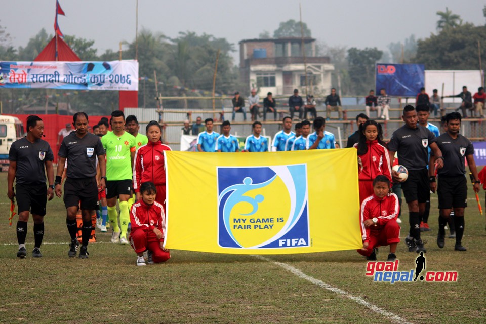 3rd Satashi Goldcup: Nepal Army Vs Manebhanjyang FC