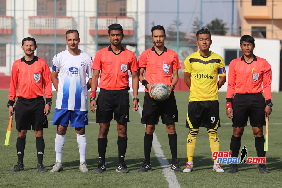 Martyr's Memorial B division League :- Khumaltar Youth Club Vs Boys Union Club